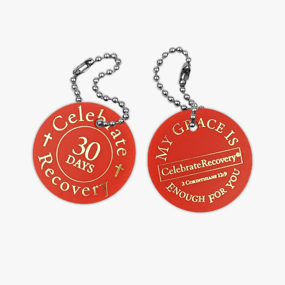 Celebrate Recovery Chip 30-Day - Red