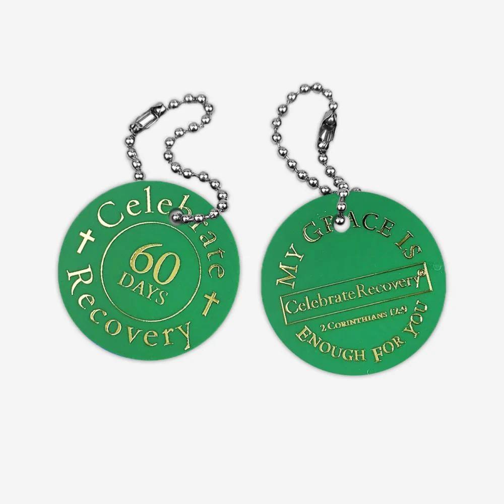 Celebrate Recovery Chip 60-Day - Green