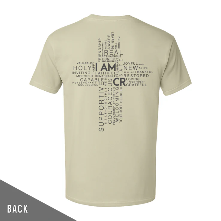 I Am CR Wordart T-Shirt - Image 2